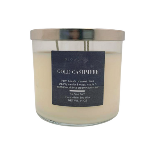 Gold Cashmere Scented Candle